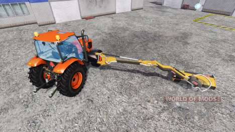 Kubota M135GX [mount mower] para Farming Simulator 2015
