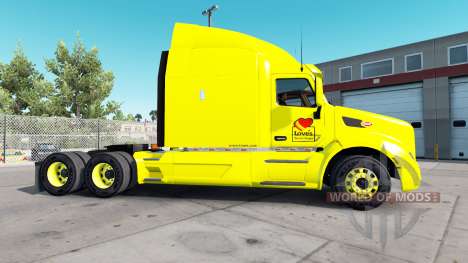 A pele Gosta de Peterbilt e Kenworth tratores para American Truck Simulator