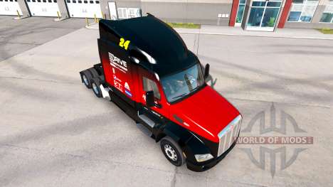 Hendrick pele para o caminhão Peterbilt para American Truck Simulator