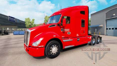 Pele Cavaleiros de Transporte para o Kenworth tr para American Truck Simulator