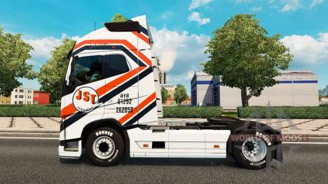 JST Serviços de pele para a Volvo caminhões para Euro Truck Simulator 2