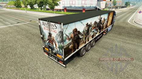 Pele Assassins Creed IV trailer para Euro Truck Simulator 2