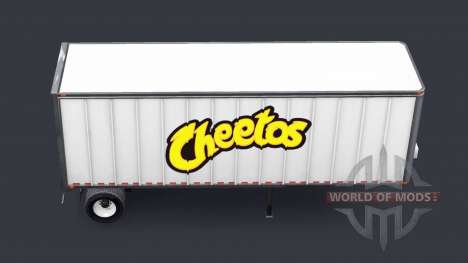 Todo em metal, semi-Cheetos para American Truck Simulator