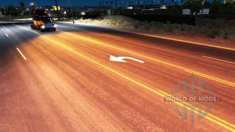 Ouro-luz vermelha para American Truck Simulator