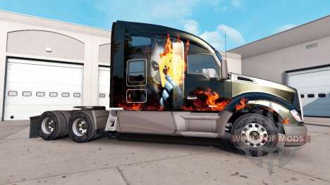 Joker pele para o Kenworth trator para American Truck Simulator
