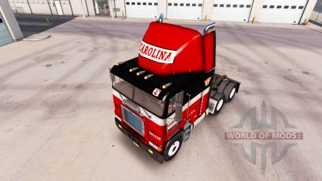 Pele de Carolina trator Freightliner FLB para American Truck Simulator