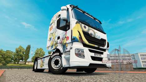 Os Asseclas de pele para Iveco unidade de tracio para Euro Truck Simulator 2