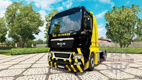 V8 de Energia para a pele do HOMEM de caminhão para Euro Truck Simulator 2