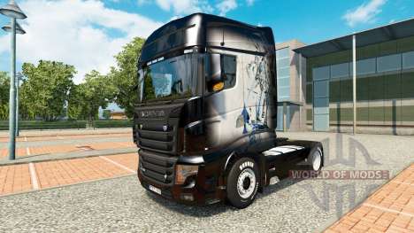 Uma coleção de skins para Scania caminhão R700 para Euro Truck Simulator 2