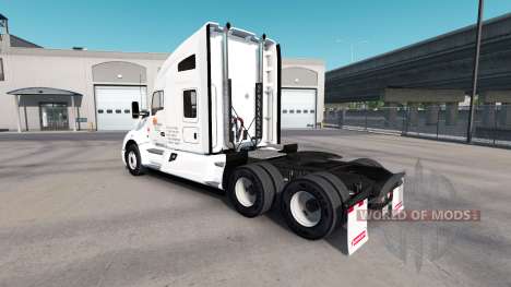 A pele na Madrugada de caminhões e Peterbilt Ken para American Truck Simulator