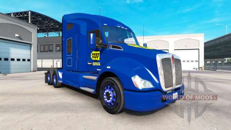 Pele Best Buy em trator Kenworth para American Truck Simulator