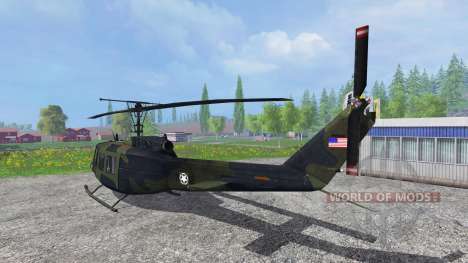 Bell UH-1D [U.S. Army] para Farming Simulator 2015