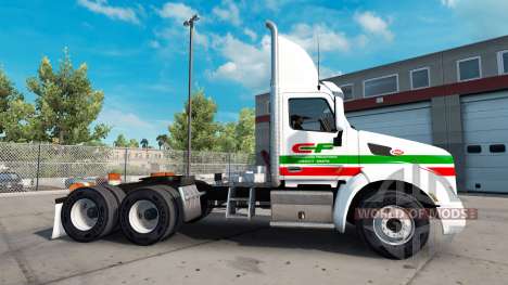 Consildated pele para o caminhão Peterbilt 579 D para American Truck Simulator
