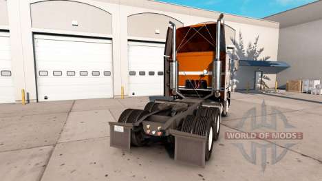 Pele Pura Vintage trator Freightliner FLB para American Truck Simulator
