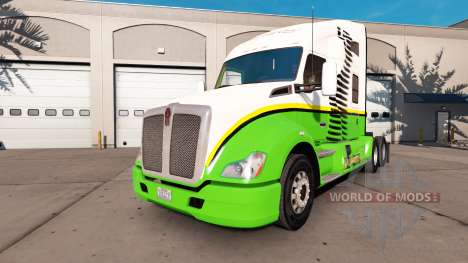Pele Gold Edition trator Kenworth para American Truck Simulator