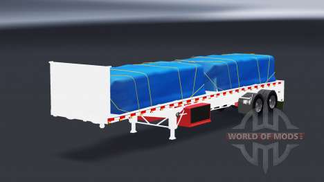 Uma coleção de semi-plataformas para American Truck Simulator