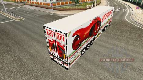 Ferrari pele para a Scania caminhão R700 para Euro Truck Simulator 2