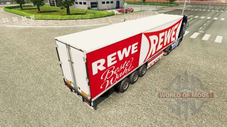 Rewe pele para o trailer para Euro Truck Simulator 2