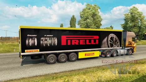 Pirelli pele para o trailer para Euro Truck Simulator 2