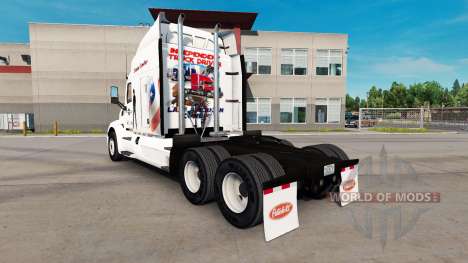 Diesel Cowboy pele para o caminhão Peterbilt para American Truck Simulator