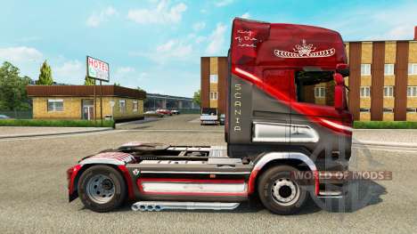Pele o Rei da Estrada no tractor Scania para Euro Truck Simulator 2