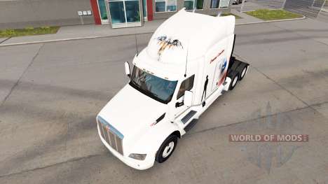 Diesel Cowboy pele para o caminhão Peterbilt para American Truck Simulator
