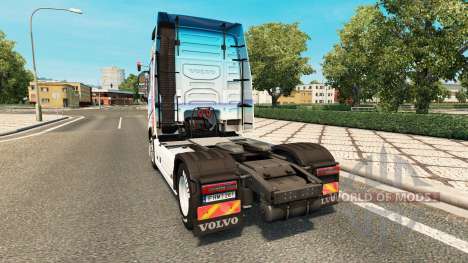 Miranda Kerr pele para a Volvo caminhões para Euro Truck Simulator 2