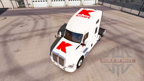 Pele Kmart para Peterbilt e Kenworth caminhões para American Truck Simulator