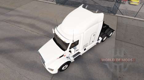 Alvorada Express pele para o caminhão Peterbilt para American Truck Simulator