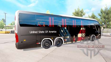 Pele EUA no trator Mascarello Roma 370 para American Truck Simulator