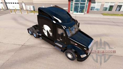 Pele de lobo para o caminhão Peterbilt para American Truck Simulator