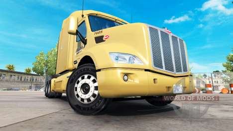Bison Transporte de pele para o caminhão Peterbi para American Truck Simulator