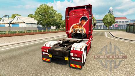 Pele Hawk Edition trator Scania para Euro Truck Simulator 2