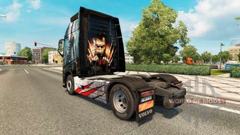 Pele de Wolverine para a Volvo caminhões para Euro Truck Simulator 2