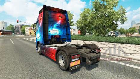 Galaxy peles para a Volvo caminhões para Euro Truck Simulator 2