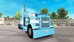 Pele a Luz Azul-Branco para o caminhão Peterbilt 389 para American Truck Simulator