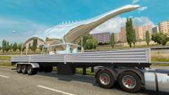 Trailer Estátua de Dinossauro para Euro Truck Simulator 2