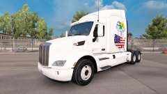 Escócia Americana de pele para o caminhão Peterbilt para American Truck Simulator