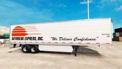 Pele Alvorada Express no trailer para American Truck Simulator