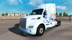 Yuyushiki pele para o caminhão Peterbilt para American Truck Simulator