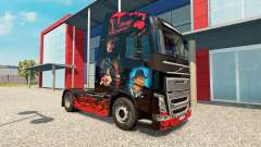 Freddy Krueger pele para a Volvo caminhões para Euro Truck Simulator 2