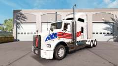 Pele EUA no trator Kenworth T800 para American Truck Simulator