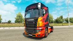 Pele de Fogo Legal caminhão Scania R700 para Euro Truck Simulator 2