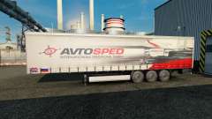 Pele Avtosped no trailer para Euro Truck Simulator 2
