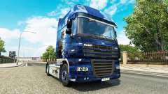 O Mar Azul Pirata pele para caminhões DAF para Euro Truck Simulator 2