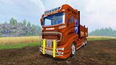 Scania R1000 [flatbed] para Farming Simulator 2015