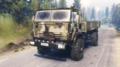 KamAZ-4326 para Spin Tires