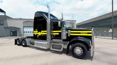 A pele a Noite no caminhão Kenworth W900 para American Truck Simulator