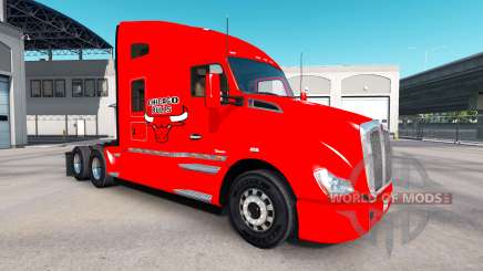 Pele o Chicago Bulls em trator Kenworth para American Truck Simulator