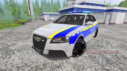 Audi RS3 Police para Farming Simulator 2015